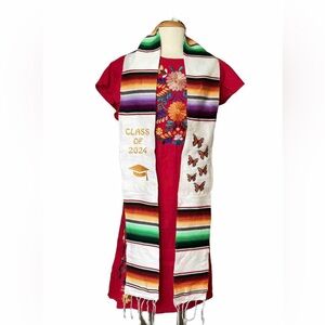 Mexican Graduation Class 2024 Mexican sash /stole